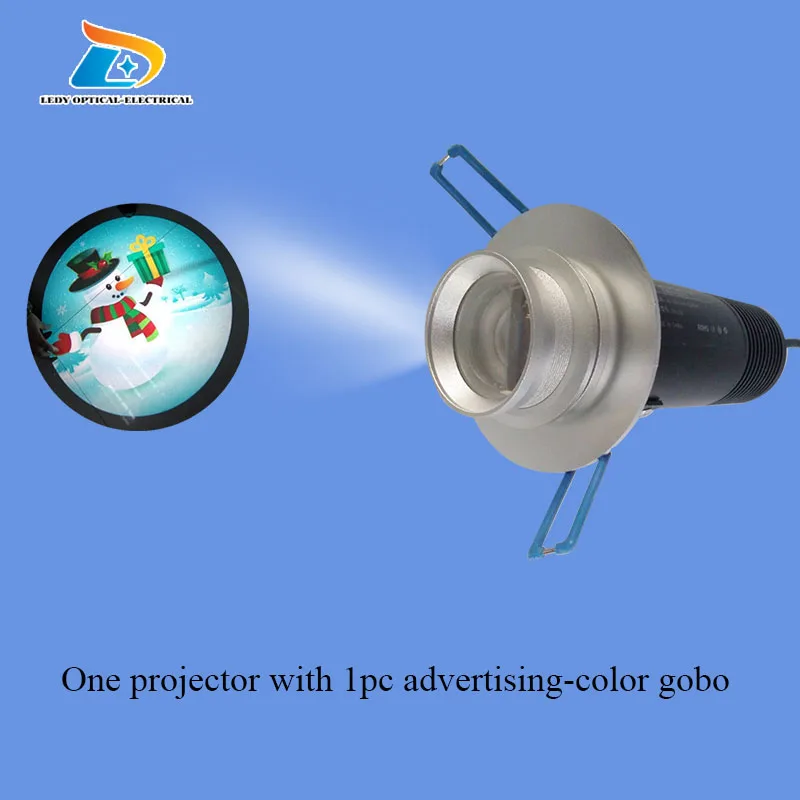 add TRUE color GOBO Мини гобо бизнес Ресторан специально для отеля коридор встроенный СВЕТОДИОДНЫЙ рекламный Светильник проектор потолочный светильник для помещений - Испускаемый цвет: add TRUE color GOBO