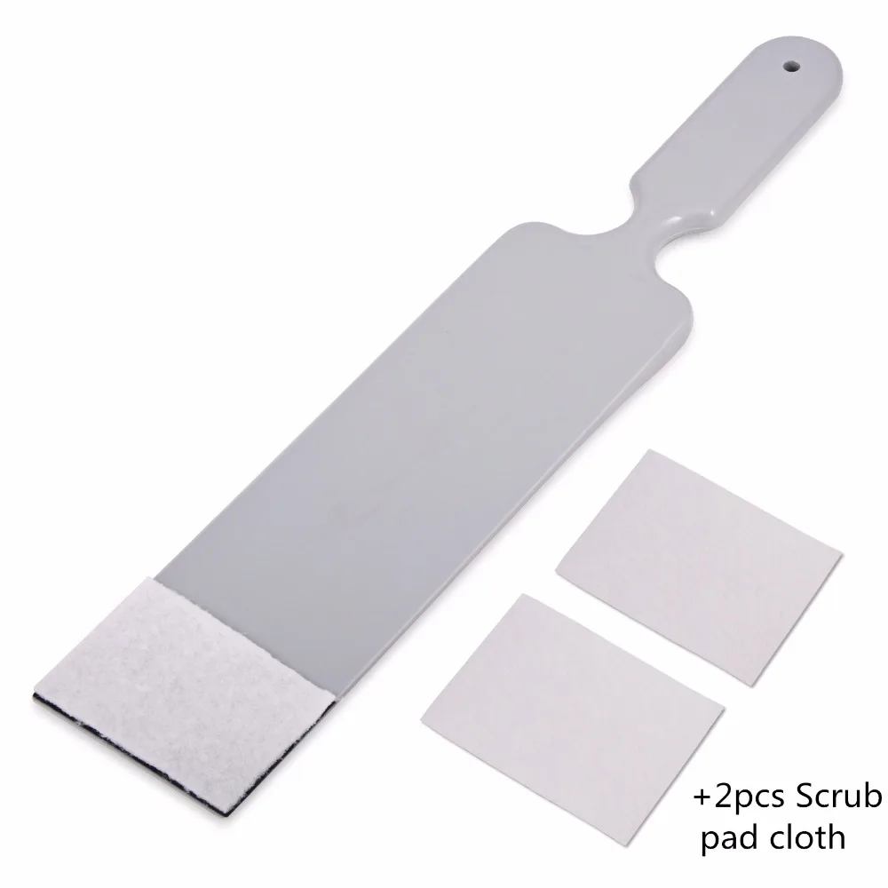 Скруббер EHDIS с длинной ручкой для бульдозера белый фетровый скребок чистки