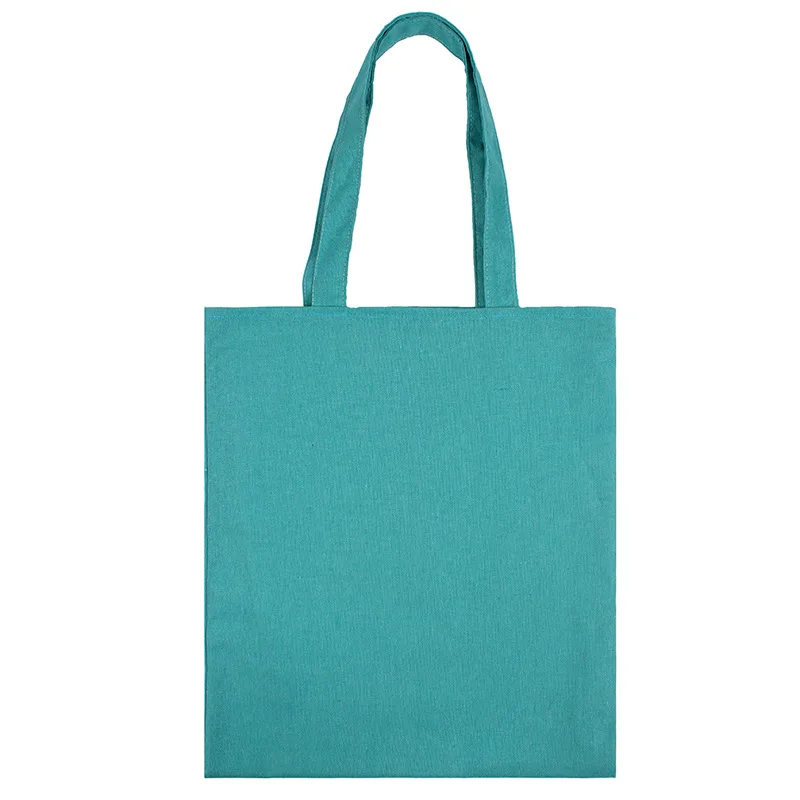 

YILE Lining Cotton Linen Eco shopping Tote Shoulder Bag Solid Candy Color 5 Colors to Choose 8731