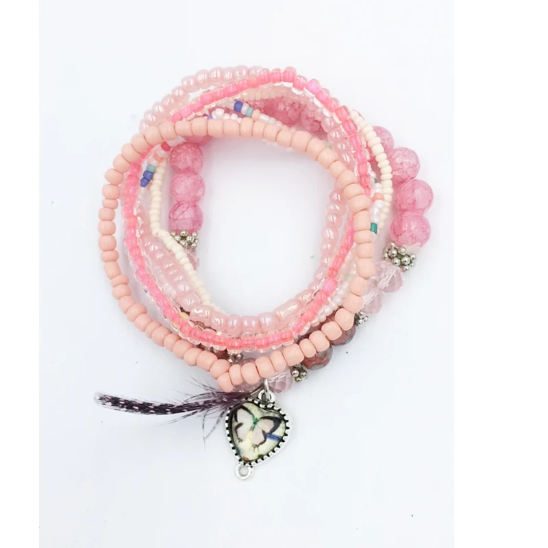 7 шт./компл. оптовая продажа Розничная популярная новинка Женский браслет с 2019