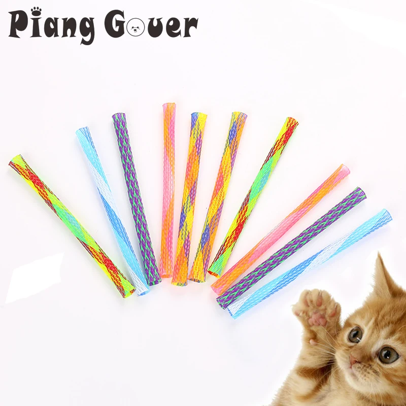 Игрушка для домашних животных 12 шт./лот телескопическая игрушка кошек красочная