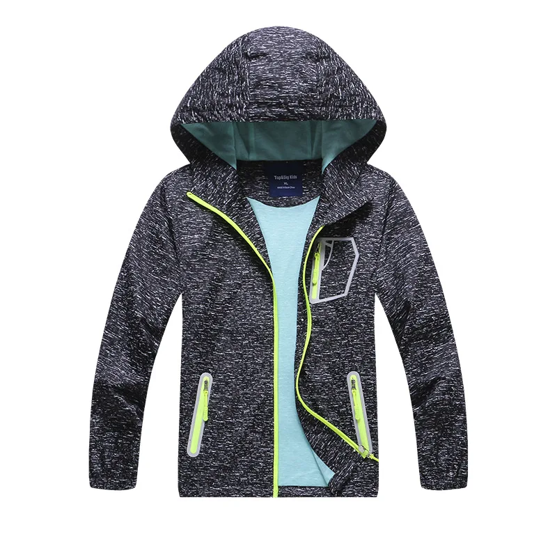 2018 Весенняя новая водонепроницаемая Детская куртка с принтом для мальчиков и