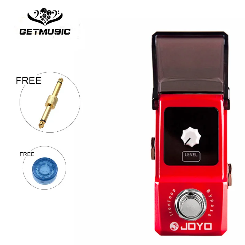 The Red Color Joyo Ironman Mini Series Effect Pedal JF-329 Ironloop Looper Pedal