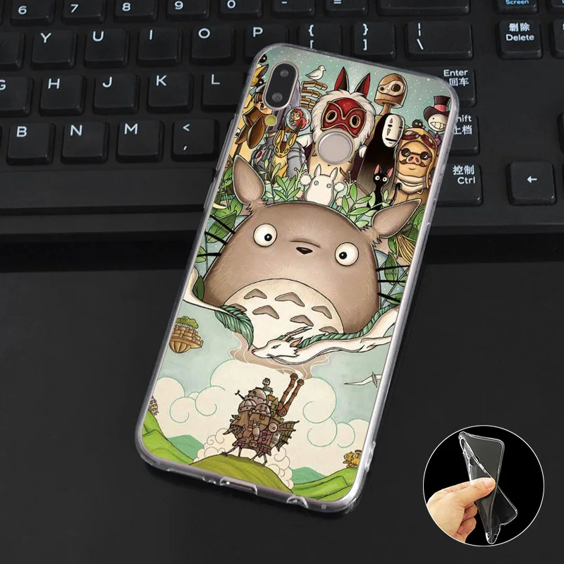 DREAMFOX L360 Neighbor Totoro Comic Soft TPU Silicone Case Cover For Huawei Honor 6A 6C 7X 9 10 P20 Lite Pro P Smart |