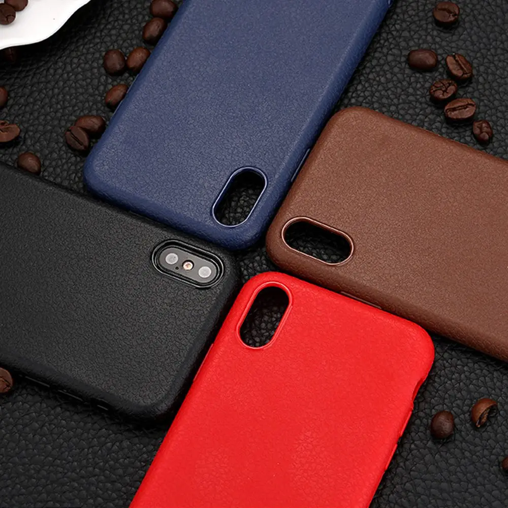 Мягкий чехол из ТПУ для iPhone 7 8 Plus XR 360 защитный с полным покрытием XS MAX 6 6s SE деловой