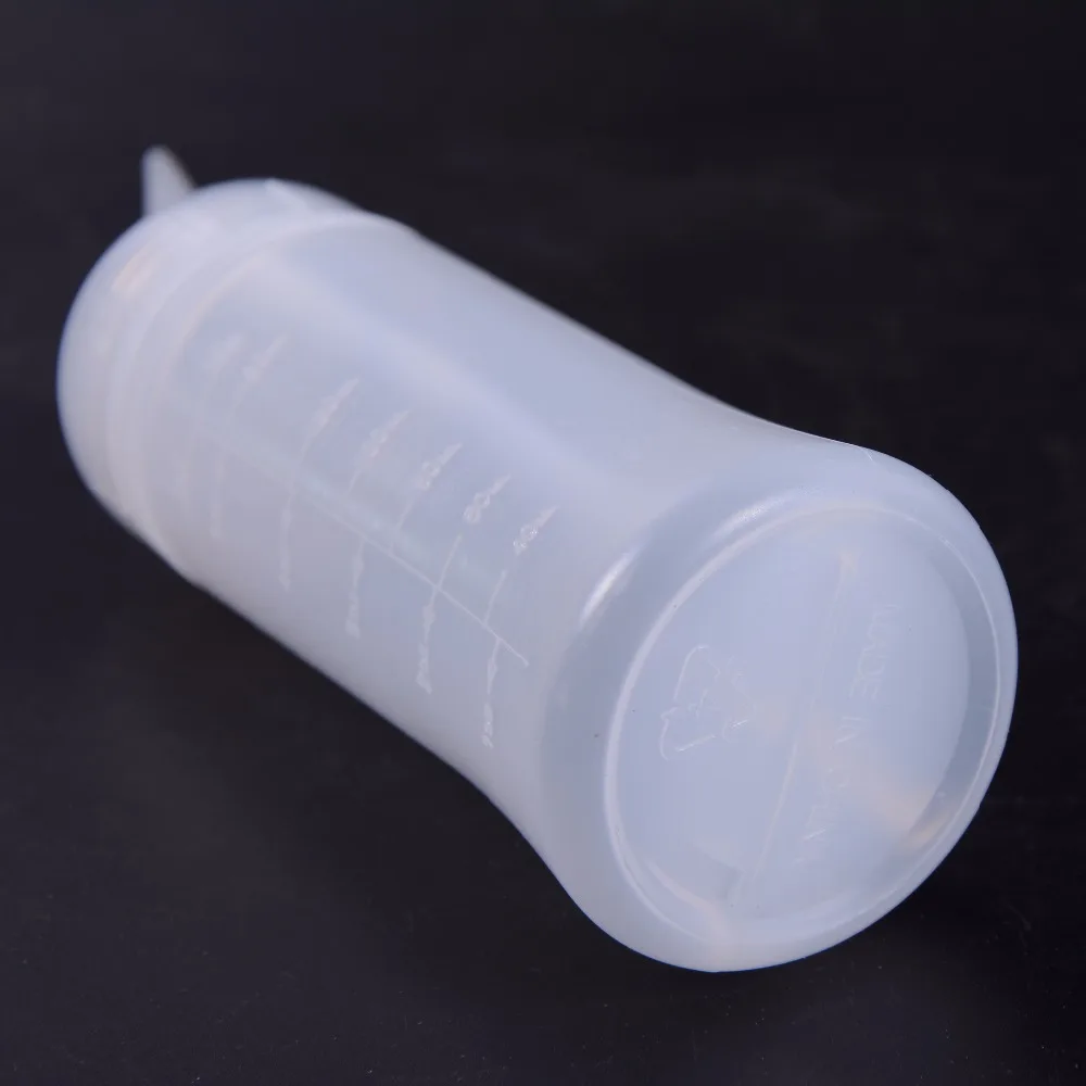 1PC 150ml Professional Hair Dye Applicator Brush Dispensing Salon Empty Plastic Hair Coloring Dry Washing Bottle