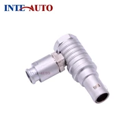 ip50 connector 12 pins elbow plug metal electrical round push pull connectorfthg 1b 312rohs approved
