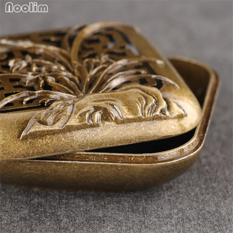 NOOLIM античный сплав катушка благовония горелка Мерлин бамбуковая Хризантема