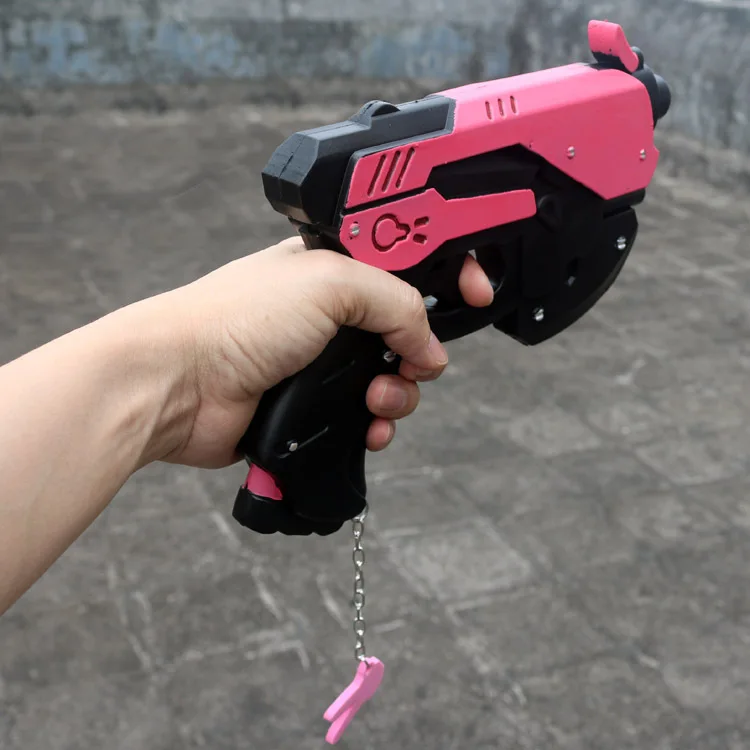 Игра Аниме OW реквизит для косплея D. va аксессуары для косплея DVA реквизит для косплея игрушка из ПВХ пистолет Кепка оружие 27 см* 19 см