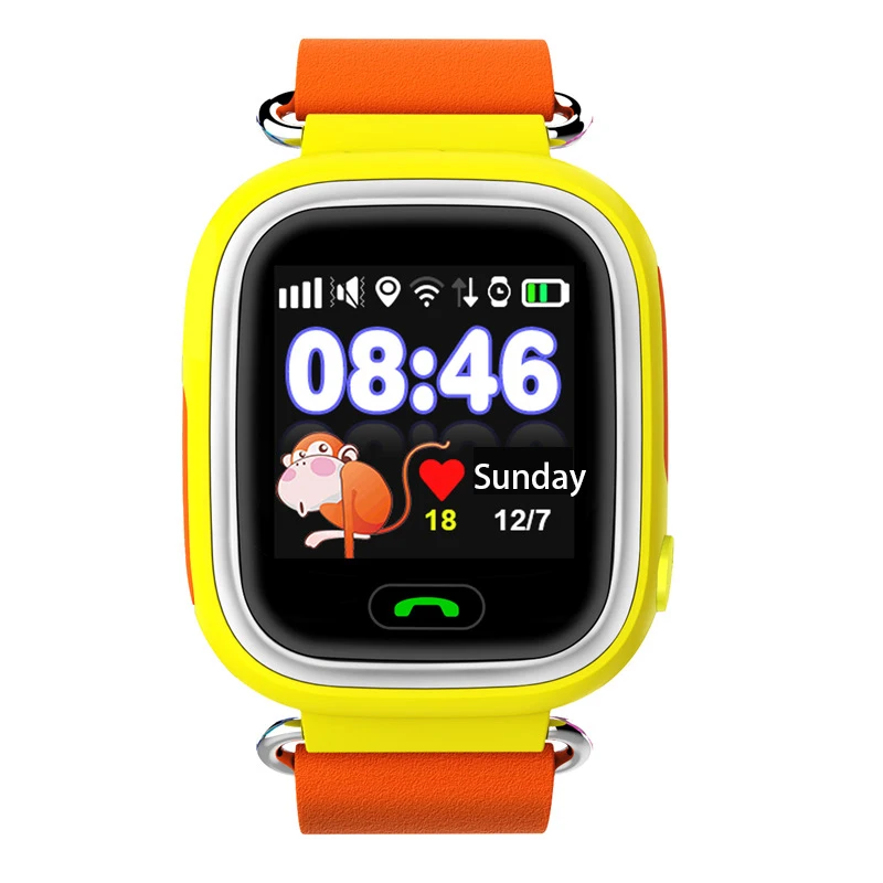 SOS умные GPS Smart watch Q720 умный малыш дети часы телефон сенсорный Экран WIFI