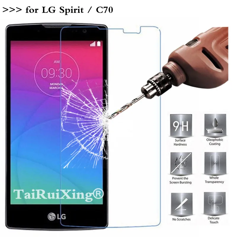 9H 2.5D 0 26 мм Закаленное стекло протектор экрана для LG Spirit C70 Защитная пленка 4G LTE H420