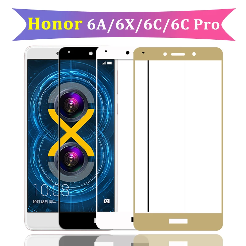 Стекло Honor 6a для huawei Honor 6x защитное стекло на Huavei Honer Hono 6 A X C Pro защита экрана A6 X6 C6 закаленное стекло