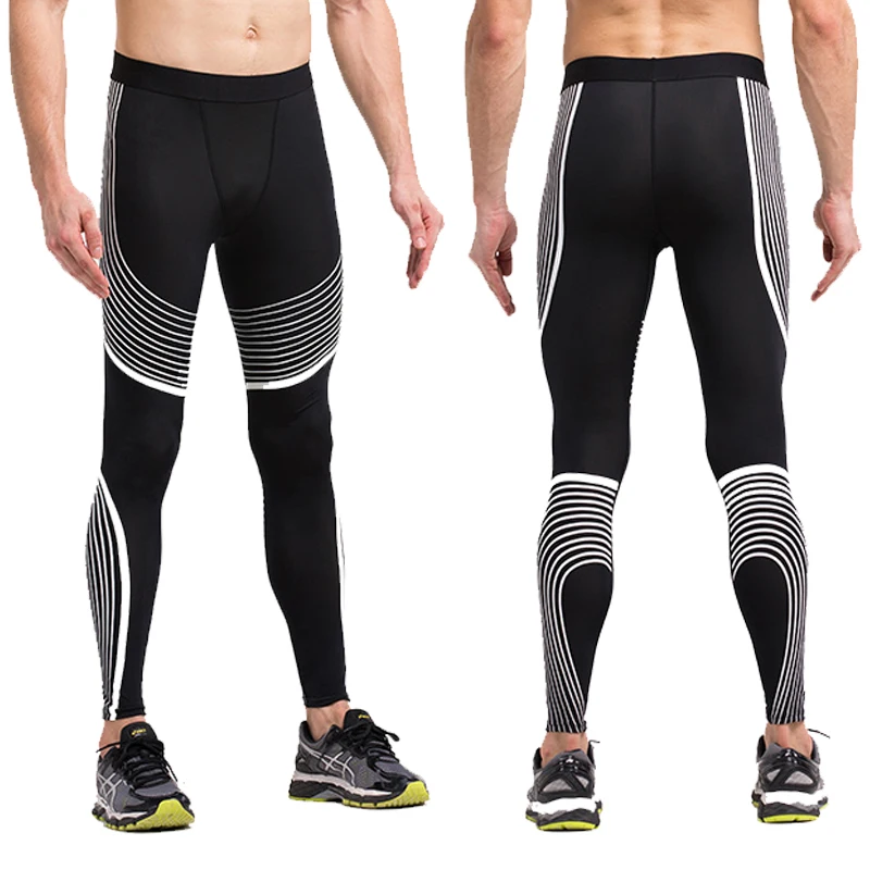 Для женщин мужские сжатия Велоспорт Штаны Йога спортивные jogger бег Колготки