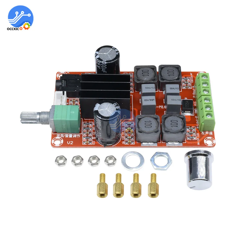 TPA3116D2 цифровой усилитель доска класса D двухканальный 2*50 Вт 2X50 DC5 24V аудио стерео