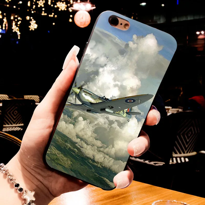 Чехол для телефона MaiYaCa World War 2 plane со скидкой! Роскошный крутой чехол для iPhone X 6 6s 7 7plus 8 8Plus 5S 12pro 11pro max.
