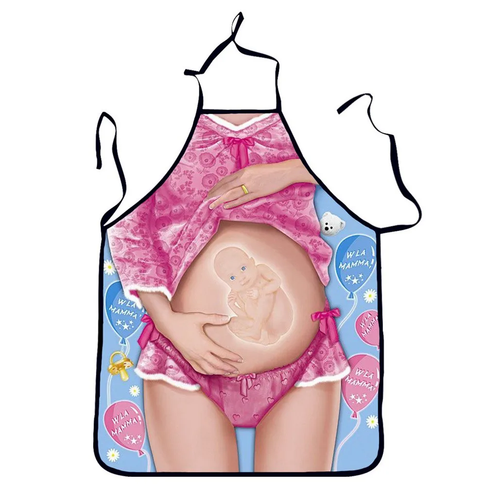 Кухонный Фартук 3D смешной фартук для мужчин и женщин сексуальные фартуки
