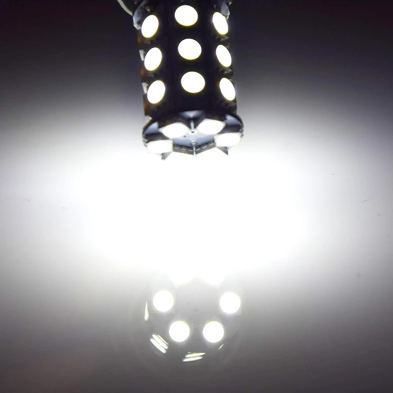 2 шт. 1156 P21W 382 27 SMD светодиодный BA15S задний стоп сигнал лампа для автомобиля белый
