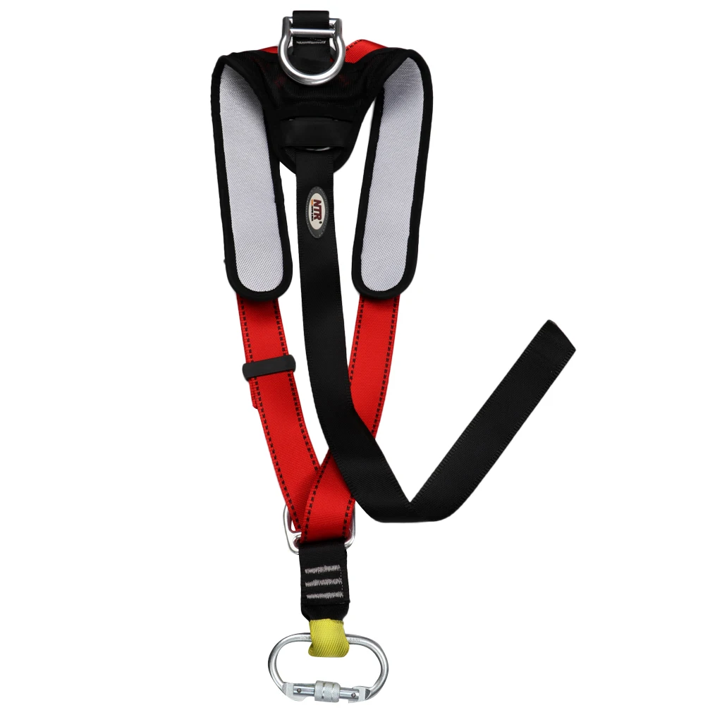 

Comfortable Climbing Harness All Matched Upper Body Harnesses Shoulder Straps for Outdoor Rock Climbing Mountaineering Equipment