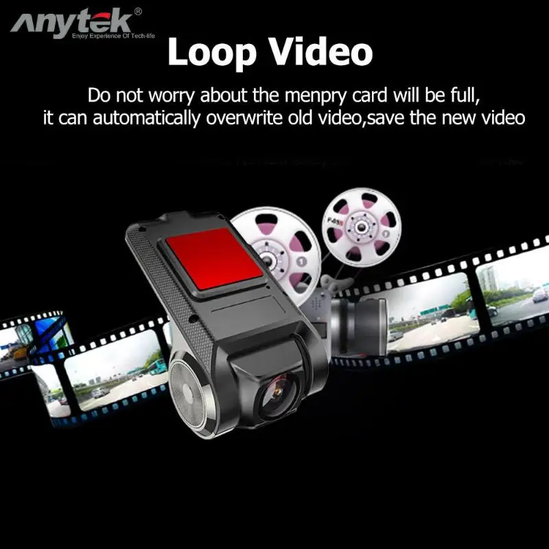 Anytek X28 Мини Автомобильный видеорегистратор камера Full WiFi PC 1080P Авто Цифровой видеорегистратор видеокамера WiFi ADAS g-сенсор 150 градусов видеорегистратор