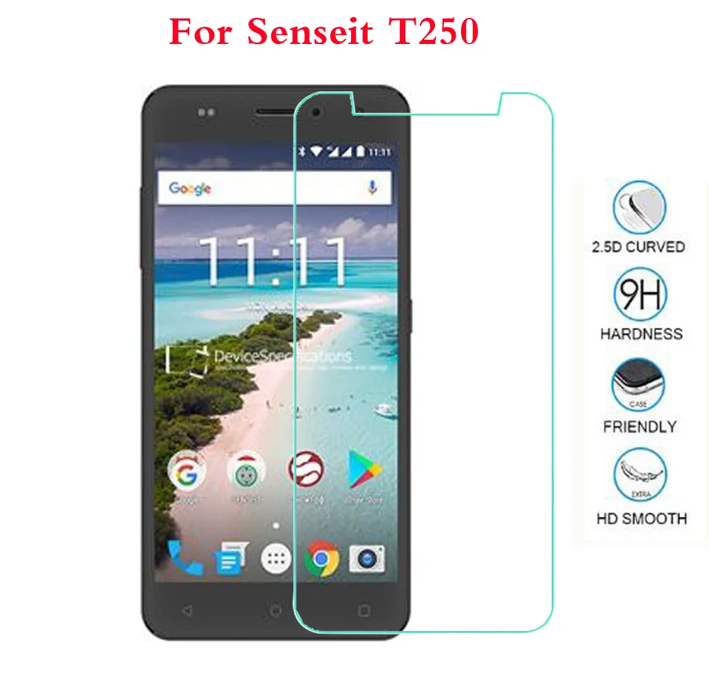 Tempered Glass For Senseit A250 A247 T100 T250 T300 A109 E500 R500 Screen Protective Film | Мобильные телефоны и