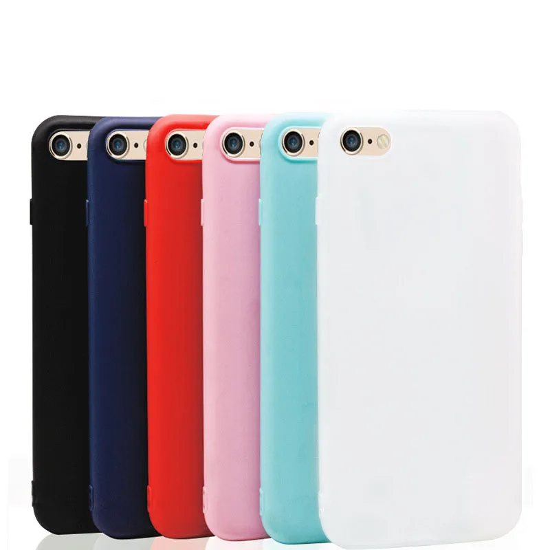 Цветной чехол для телефона iPhone 7 8 Plus 6 S 5 5S SE X задняя крышка ультратонкий розовый