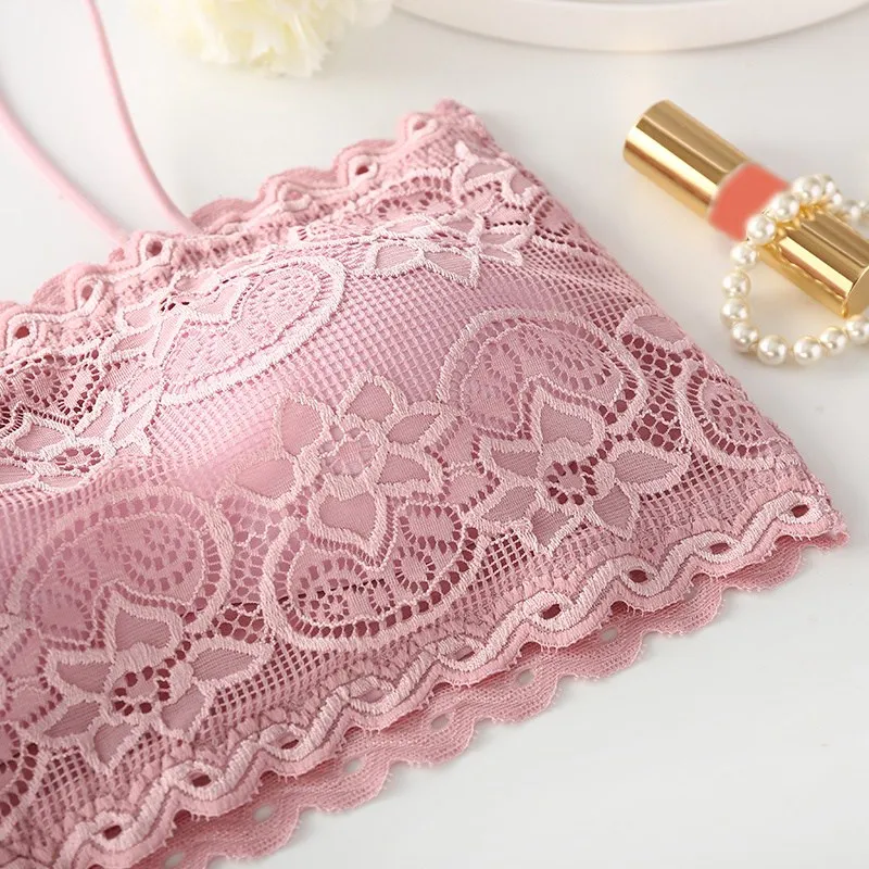 Женский кружевной топ с вышивкой мягкий дышащий бюстгальтер женское нижнее