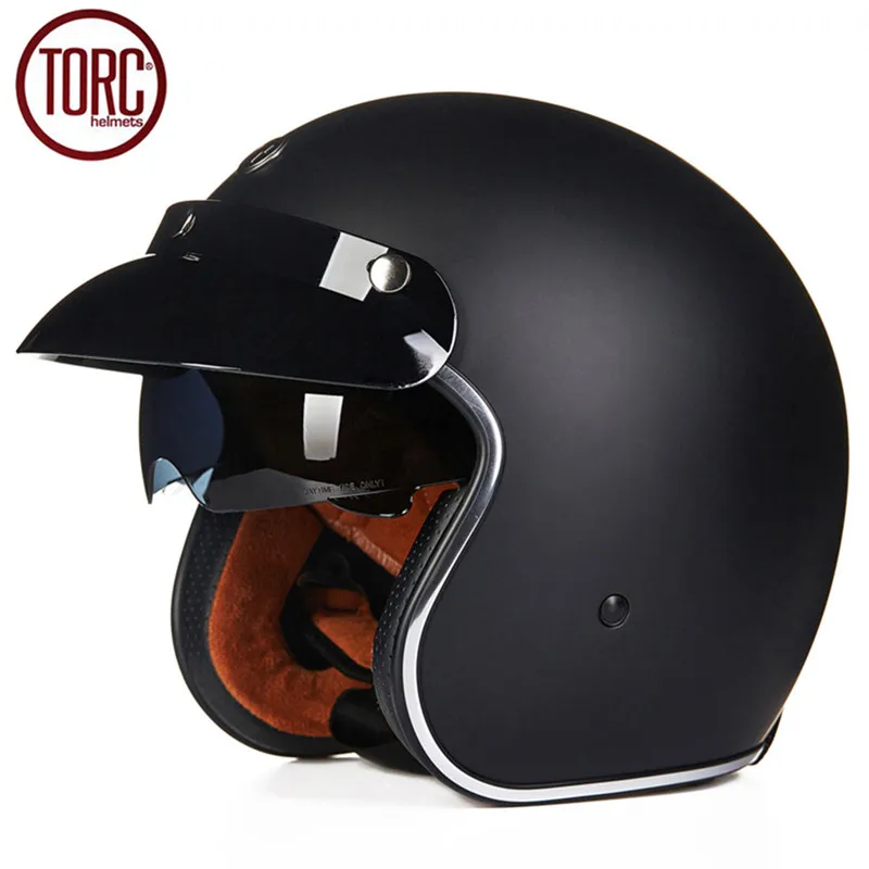 TORC moto rcycle шлем ретро с открытым лицом винтажный Cruiser Шлем T5778 Casque Casco cicleta Capacete