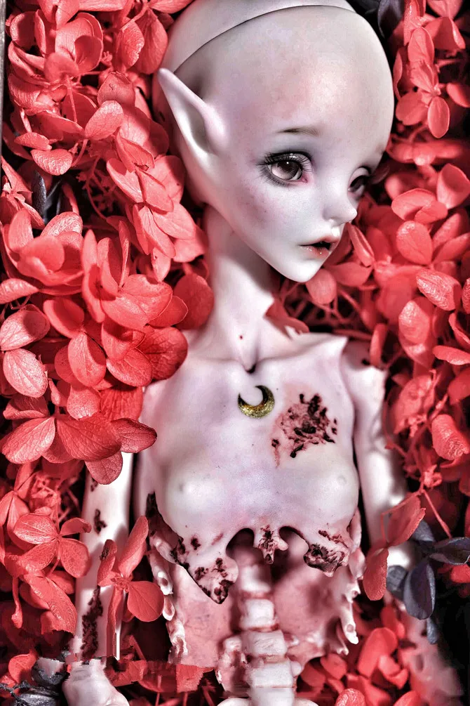 Новые полки luoBJD 1/6 die MOND und STERNE spielzeug puppen harz bjd freies augen kostenloser versand
