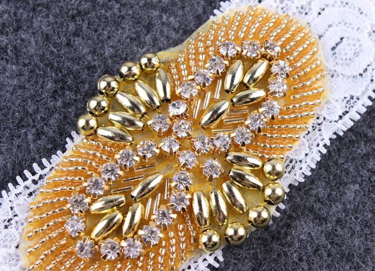 Милые повязки на голову с жемчугом и кристаллами для маленьких девочек вечерние