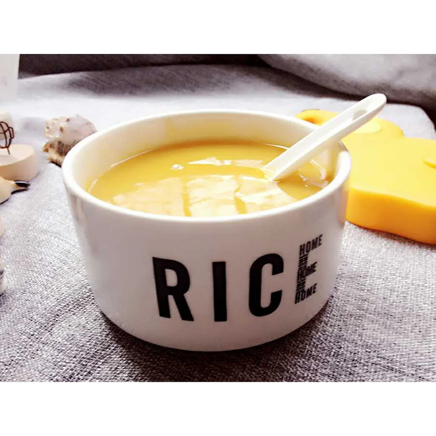 Брендовая керамическая миска в европейском стиле маленькая для фруктов риса