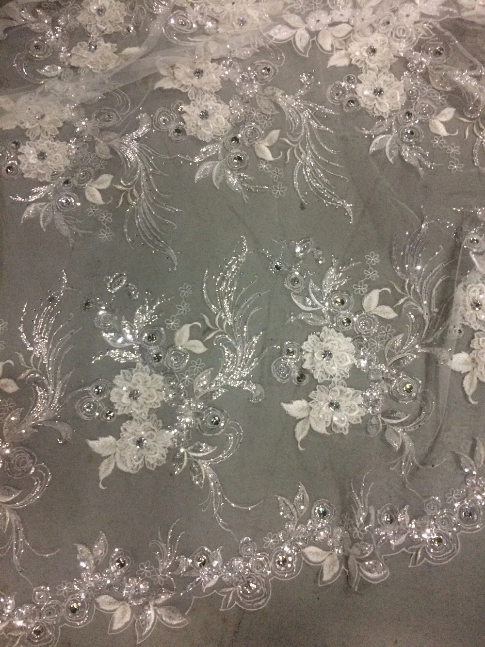 Новое поступление Африканское кружево бесплатная доставка Сетчатое высокое