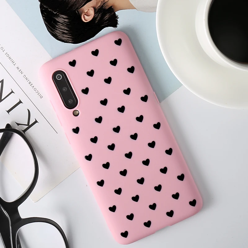 Чехол для пары с сердечками VIVO V3 Max V5 V5S V7 Plus V9 V11 V15 Pro V11i Y53 Y55 Y71 Y79 Y83 Y91 Y93 Y95 Y97 Y91C