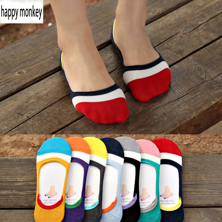 2016 10 шт. = 5 пар новый сезон весна лето силиконовый невидимый детские Нескользящие