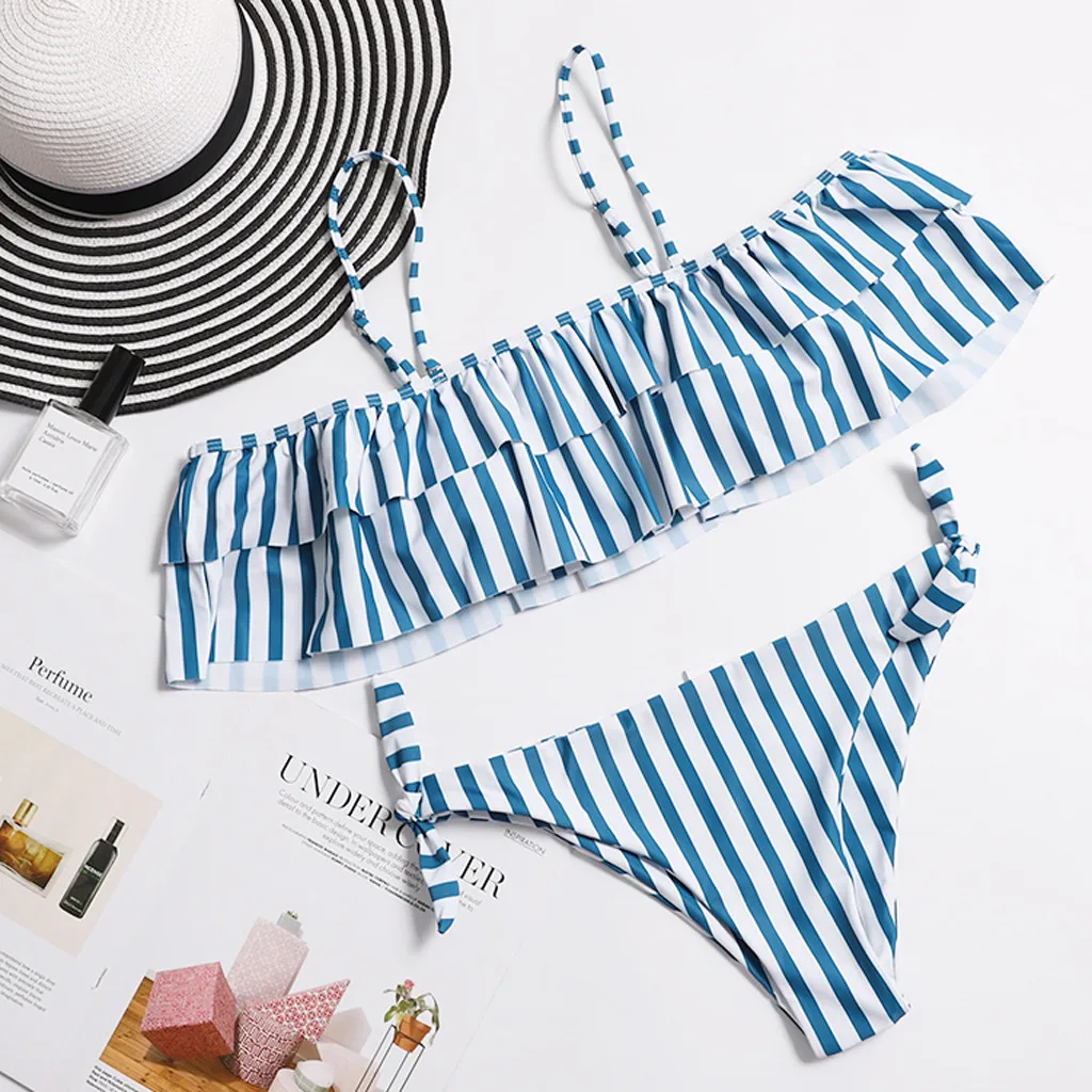 Женский сексуальный кружевной бюстгальтер бикини с подкладкой купальный костюм