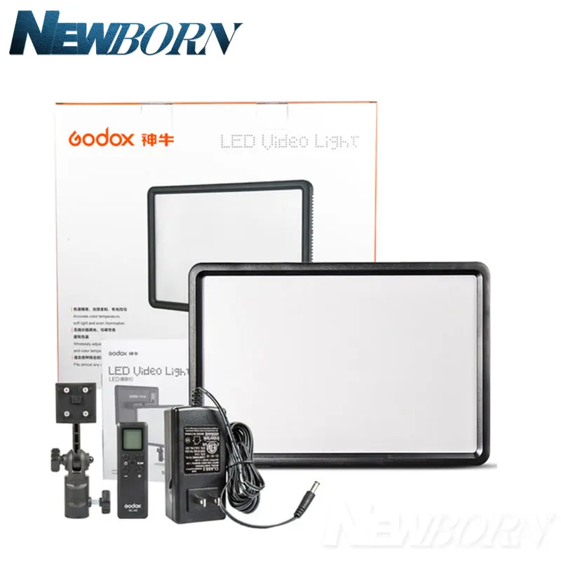 Ультратонкая светодиодная панельная лампа GODOX LEDP260C 30 Вт + набор аккумуляторов для