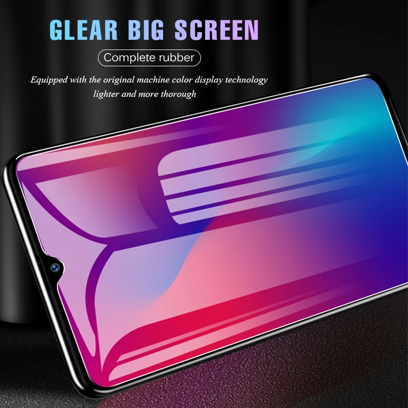 21D полное изогнутое Защитное стекло для Samsung Galaxy A50 A10 A20 A30 Защита экрана M10 M20 M30