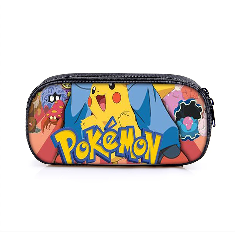 1pc pencil case 1 16 дюймов Pokemon Haunter Eevee детские школьные сумки ортопедический рюкзак детский школьный рюкзак для мальчиков и девочек Mochila Infantil сумки с рисунком - Цвет: 1pc pencil case 1