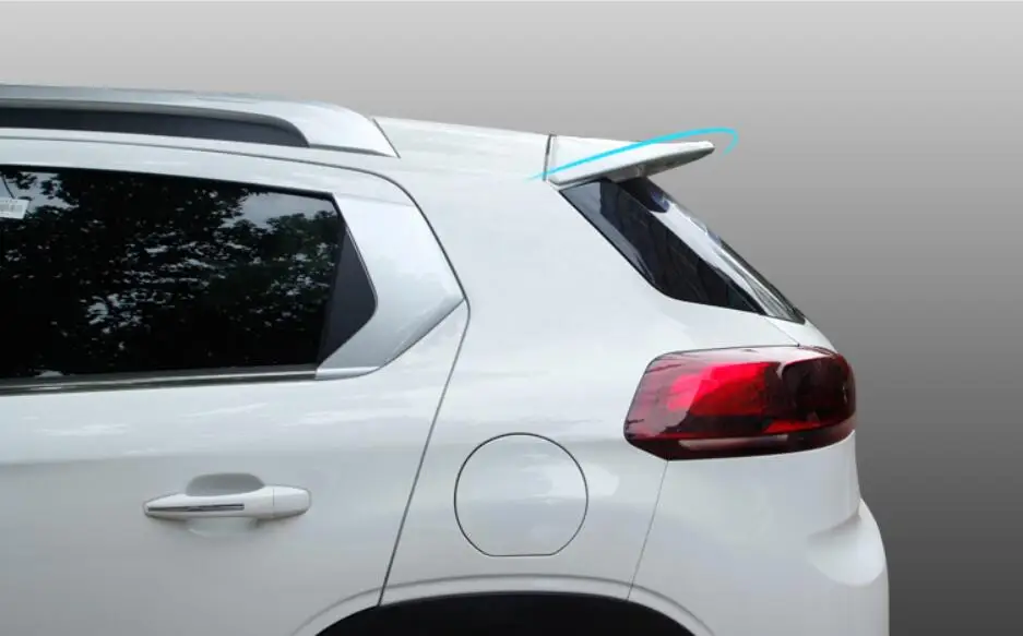 JINGHANG ABS краска заднего крыла багажника выступ Спойлеры подходит для Citroen C3-XR 2014 2015