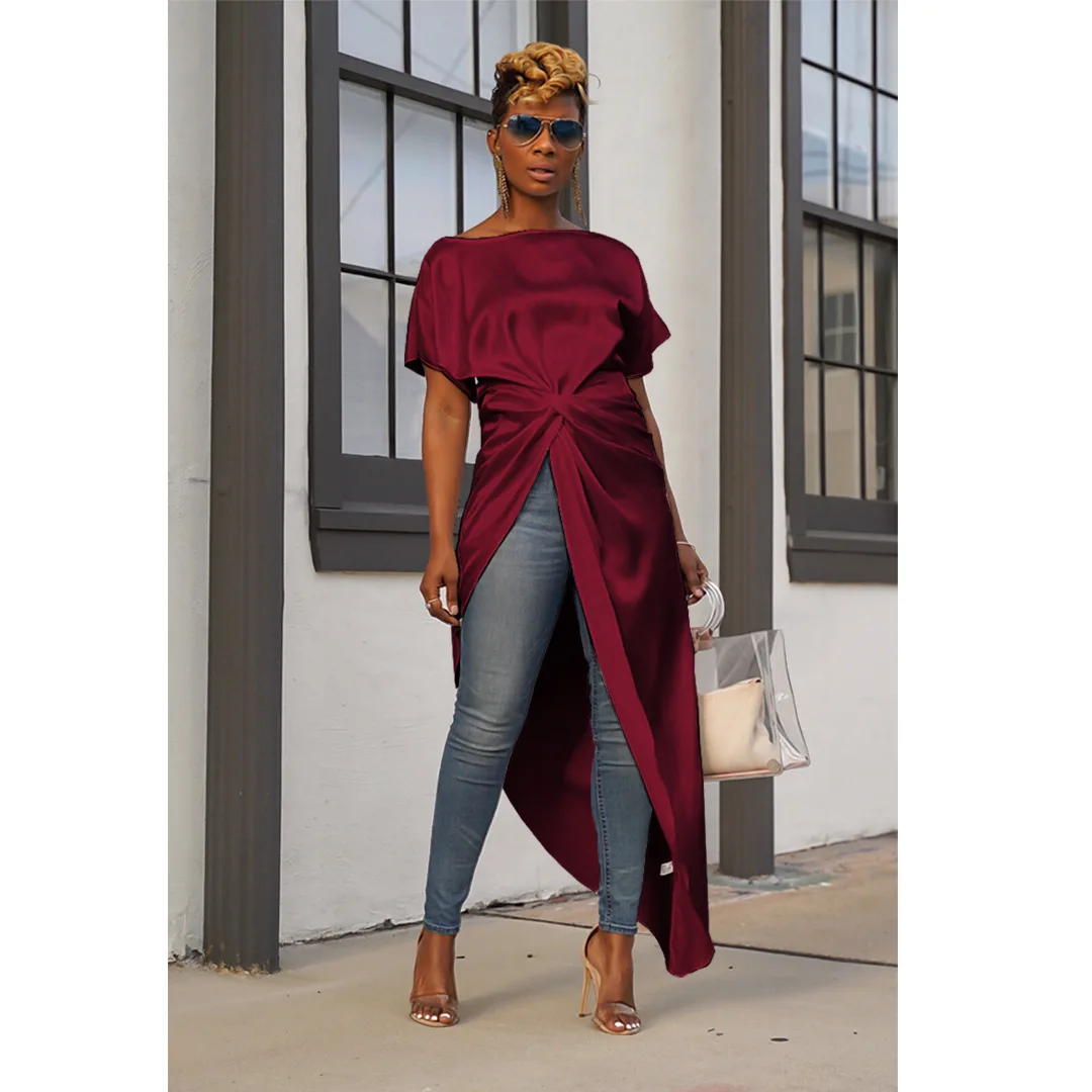 Женская одежда в европейском и американском стиле длинное пикантное платье с