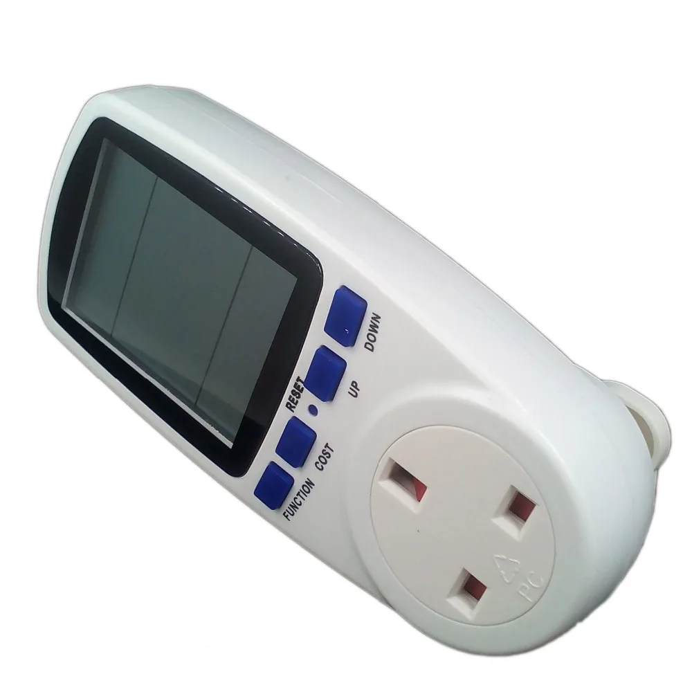 Великобритания вилка мощность энергии ватт Напряжение Ампер метр анализатор