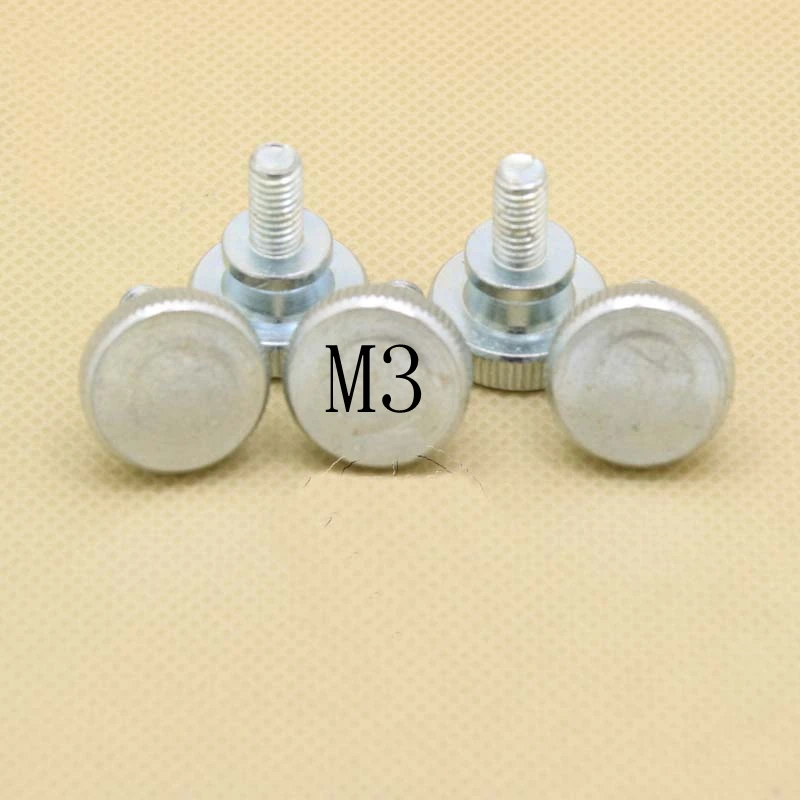 

Ручной винт с Высокой Головкой накатанная ручка винт шаг двойной регулировочный винт м3