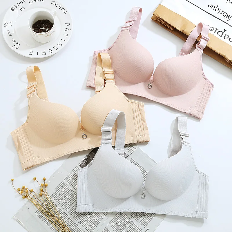 Весна и лето новые сексуальные бесшовные кольца собрать тонкую чашку женщин