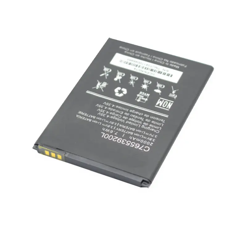 Ciszean 1x3 7 V 2000mAh Сменный аккумулятор C765539200L для BLU Studio G2 HD S530 S550Q X8 C765 батареи |