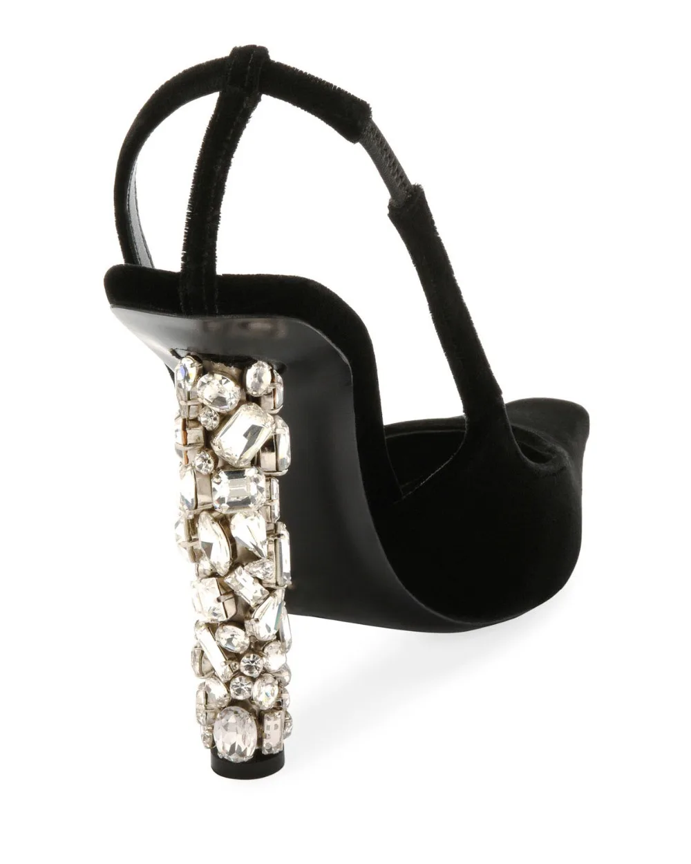 Женские туфли-лодочки с острым носком дизайнерские черные туфли на каблуке