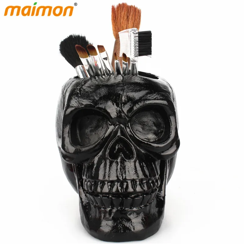 Настольная декоративная резиновая головка черепа для внутренней гидропонной