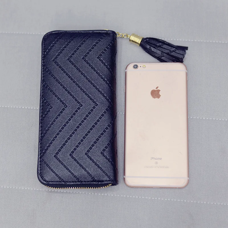 

New Women Wallets Long Clutch Tassel Purse Large Capacity Wallets Female Zipper Purse Lady Phone Pocket Card Holders Carteras