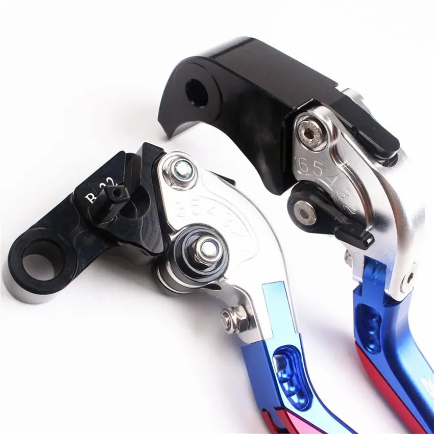

Motorcycle Extendable Folding Brake Clutch Levers Hand Controls for BMW S1000RR 2010 2011 2012 2013 2014 CNC Aluminum Blue Red