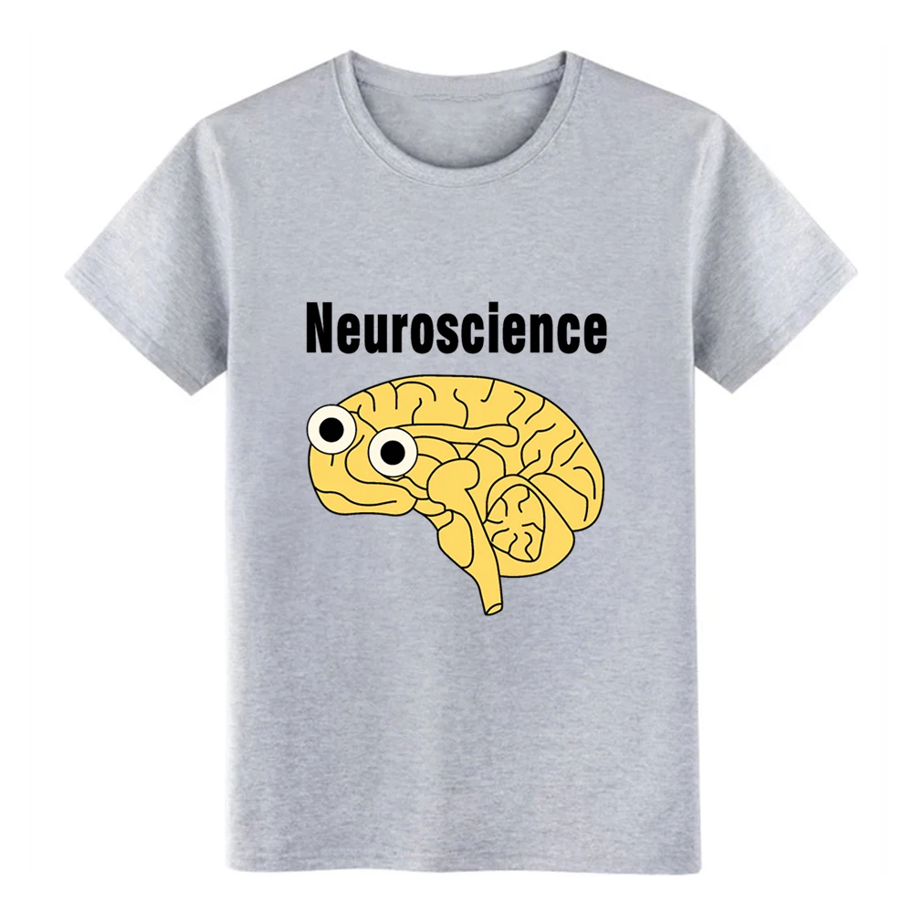 Мужская футболка Neuroscience Brain дизайнерская S-3xl новый стиль весенне-осенняя