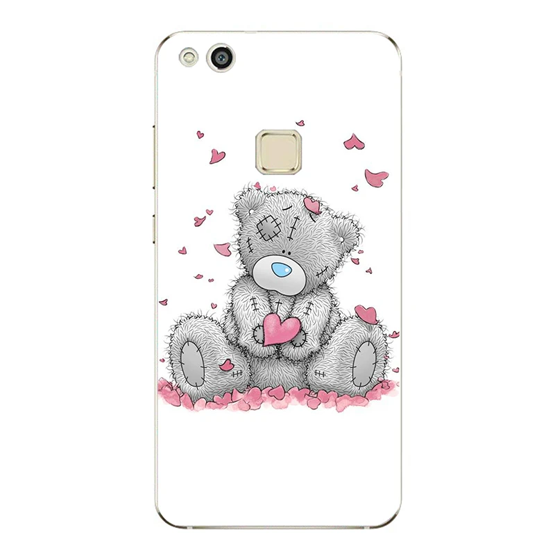 Me To You Bear Стиль тонкий дизайн чехол для Huawei P8 P9 P10 P20 рlus Lite Коврики 9 10 Pro Чехол с