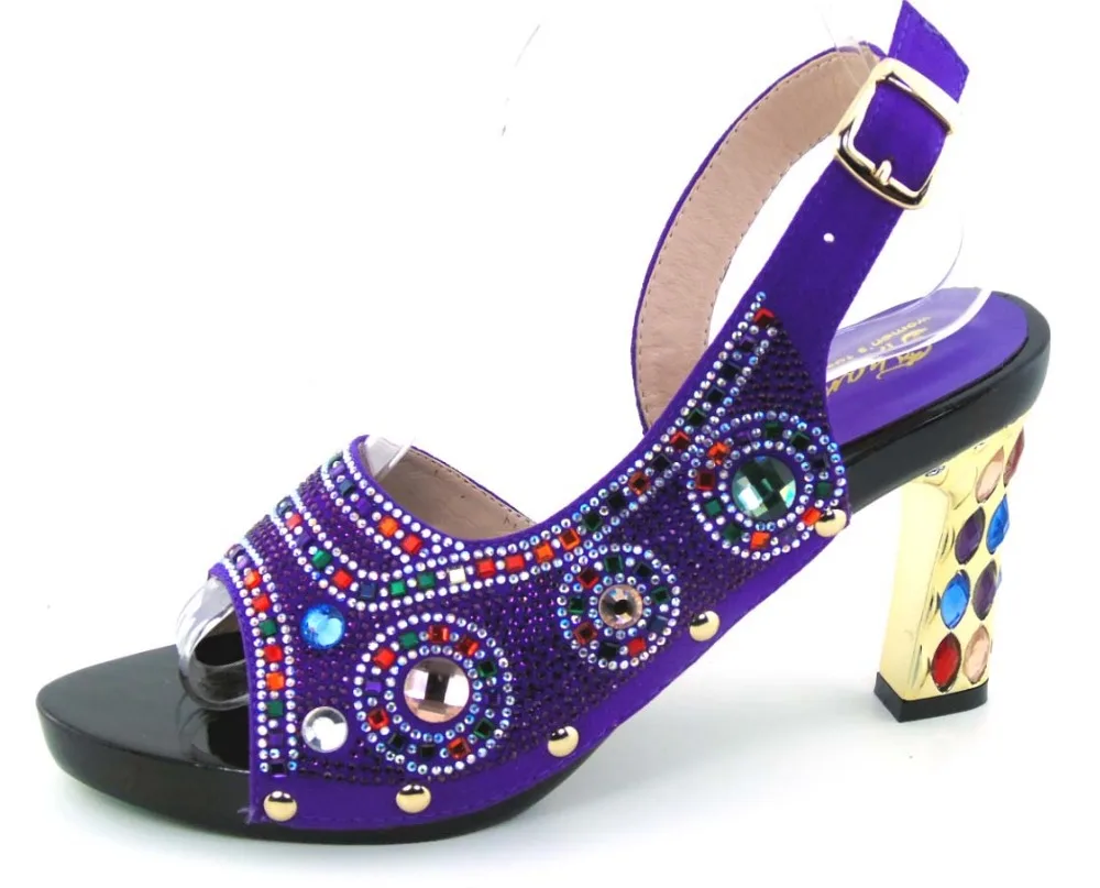 Люкс Африканских Сандалии Леди Обувь Новый дизайн Италия ПУ Кожаные Туфли На